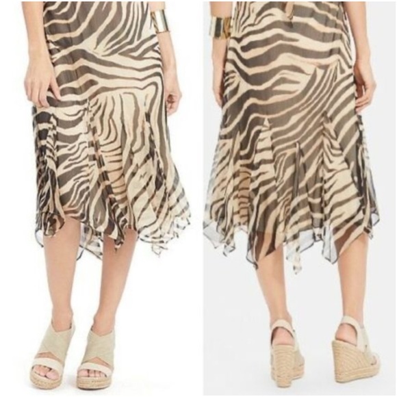 Ralph Lauren Animal Print Halter Dress Size 12 - Picture 10 of 10